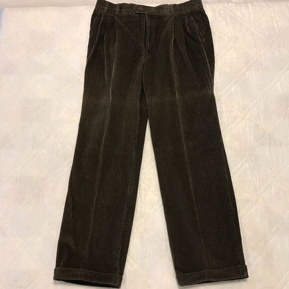 Bill Robin Son brown corduroy pants 36X30 - Picture 1 of 4